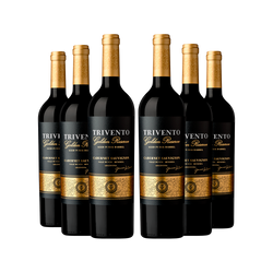 6 botellas de Trivento Golden Reserve Cabernet Sauvignon 2021